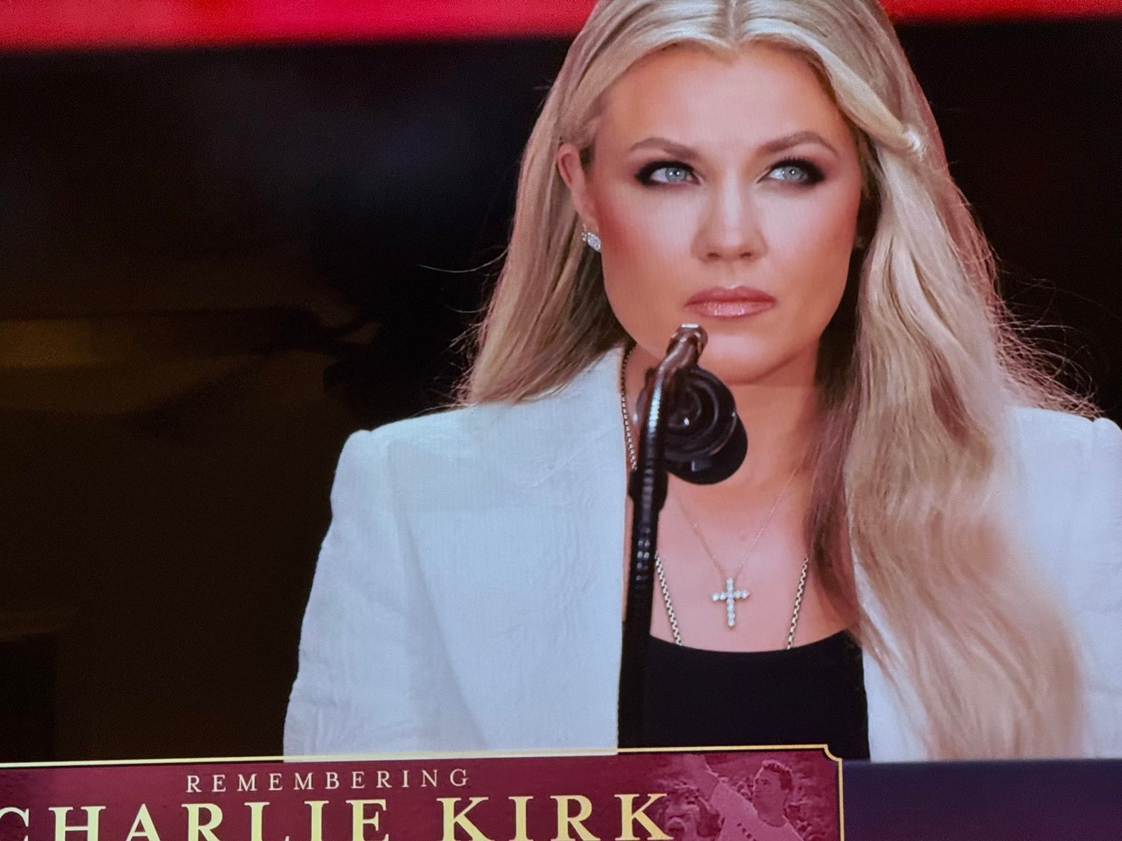 Debate Around Erika Kirk’s Memorial Appearance